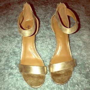 Style & Co Gold High Heel Sandals